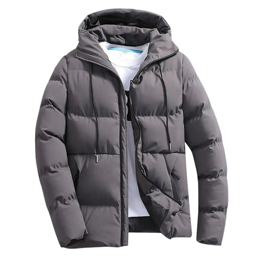 Buy Trendy BusinessMen's SlimFit Hooded Fashion Coat Online